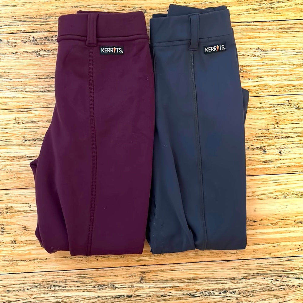 Kids thermo tech riding pants, size medium, barely worn